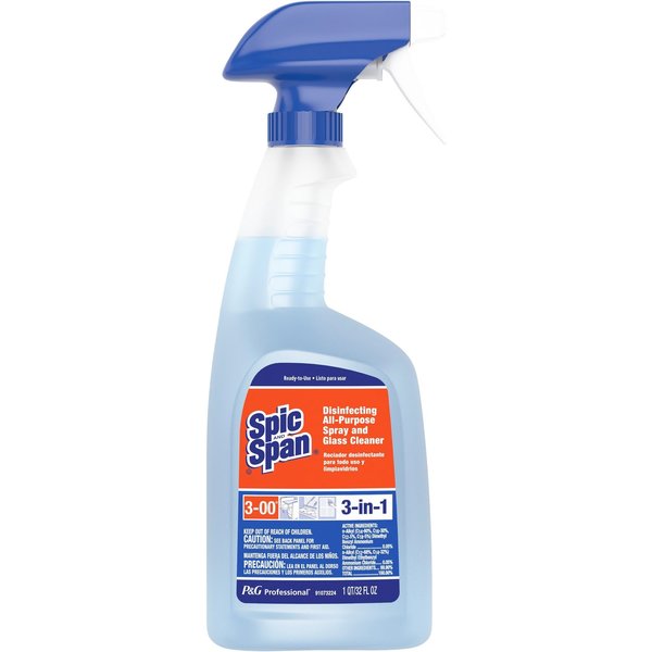 Spic And Span 3-in-1 Cleaner, 32 fl oz (1 quart) Fresh, 6 PK PGC75353CT